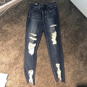 American Eagle ripped jeans